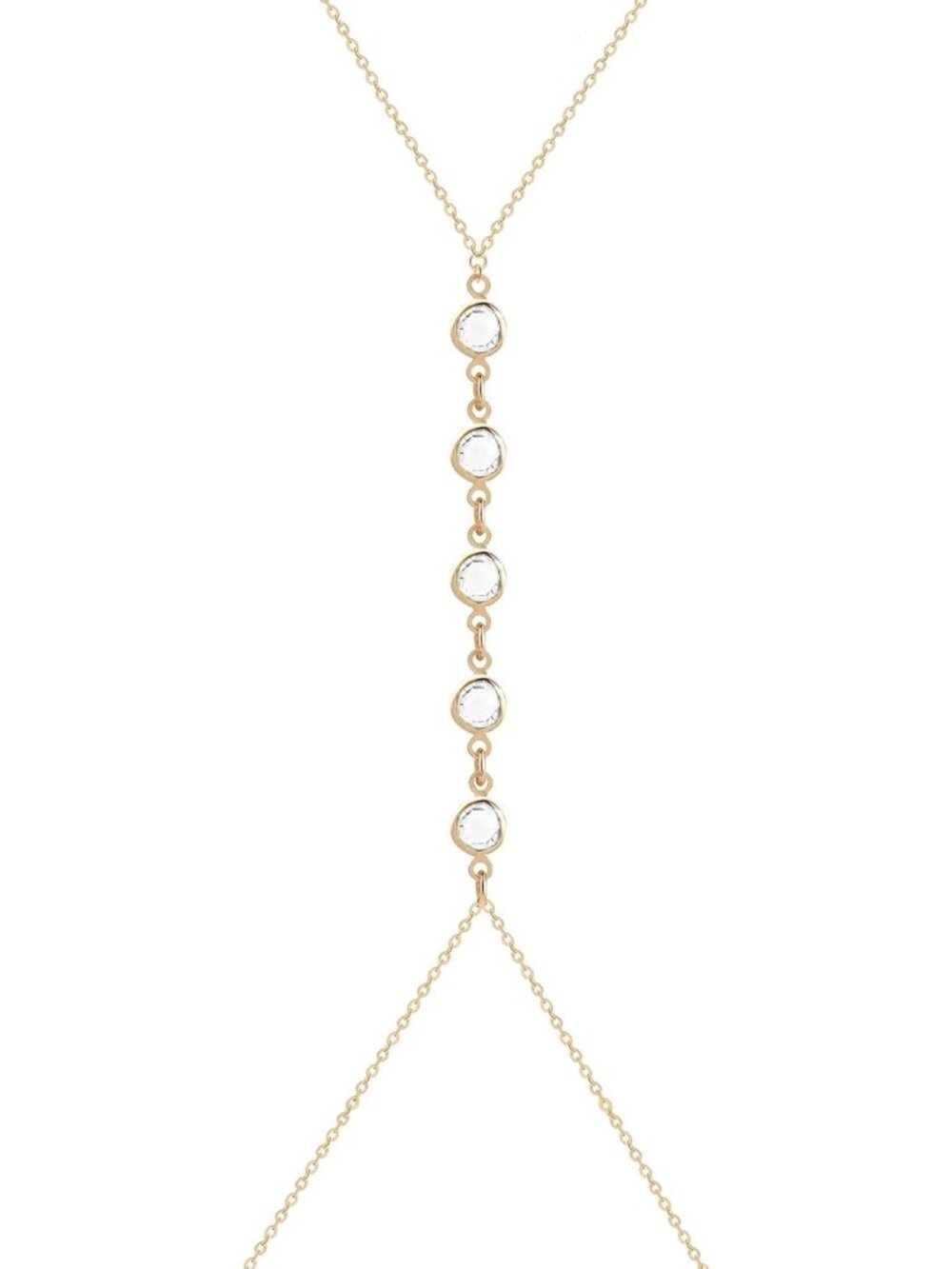 Gold Body Chain for Women, Sexy Simple Bikini Body Chain